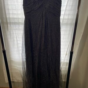 BECCA Shimmering Black Maxi Dress